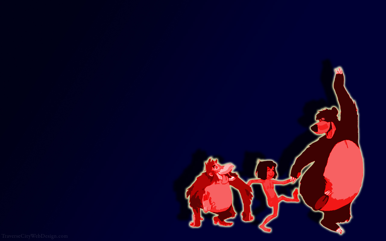 Free Desktop Wallpaper from Traverse City Web Design : Jungle Book Red