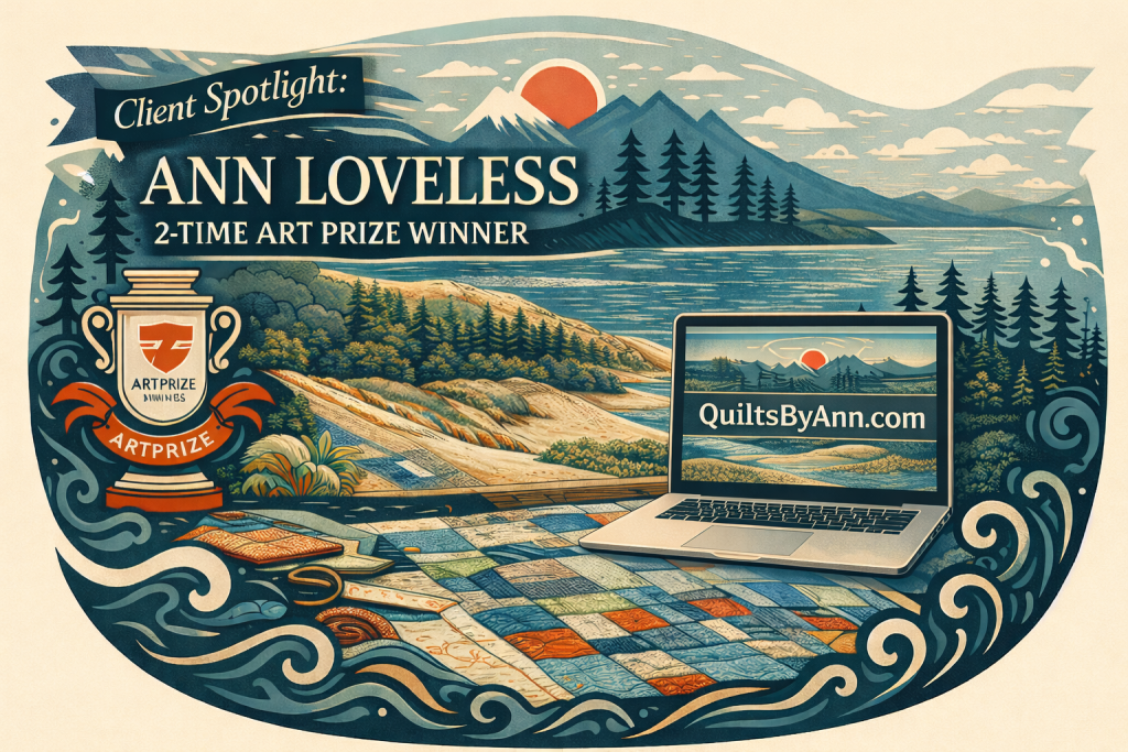 Client Spotlight: Ann Loveless, 2 Time Art Prize Winner Client Spotlight: Ann Loveless, 2 Time Art Prize Winner | Traverse City Web Design