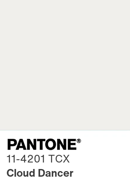 Pantone’s 2026 Color of the Year: We LOVE Cloud Dancer!